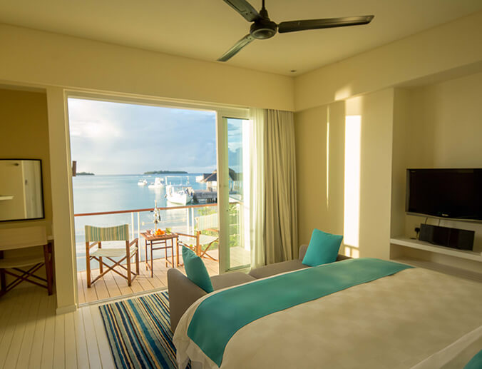 Beach House accommodation at Holiday Inn Kandooma Maldives