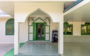 Entrance of the Mosque in Kandooma Fushi