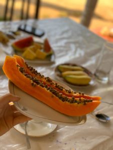 Fresh Fruit Served at Holiday Inn Resort Maldives