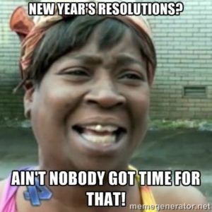 New Year Resolution Meme