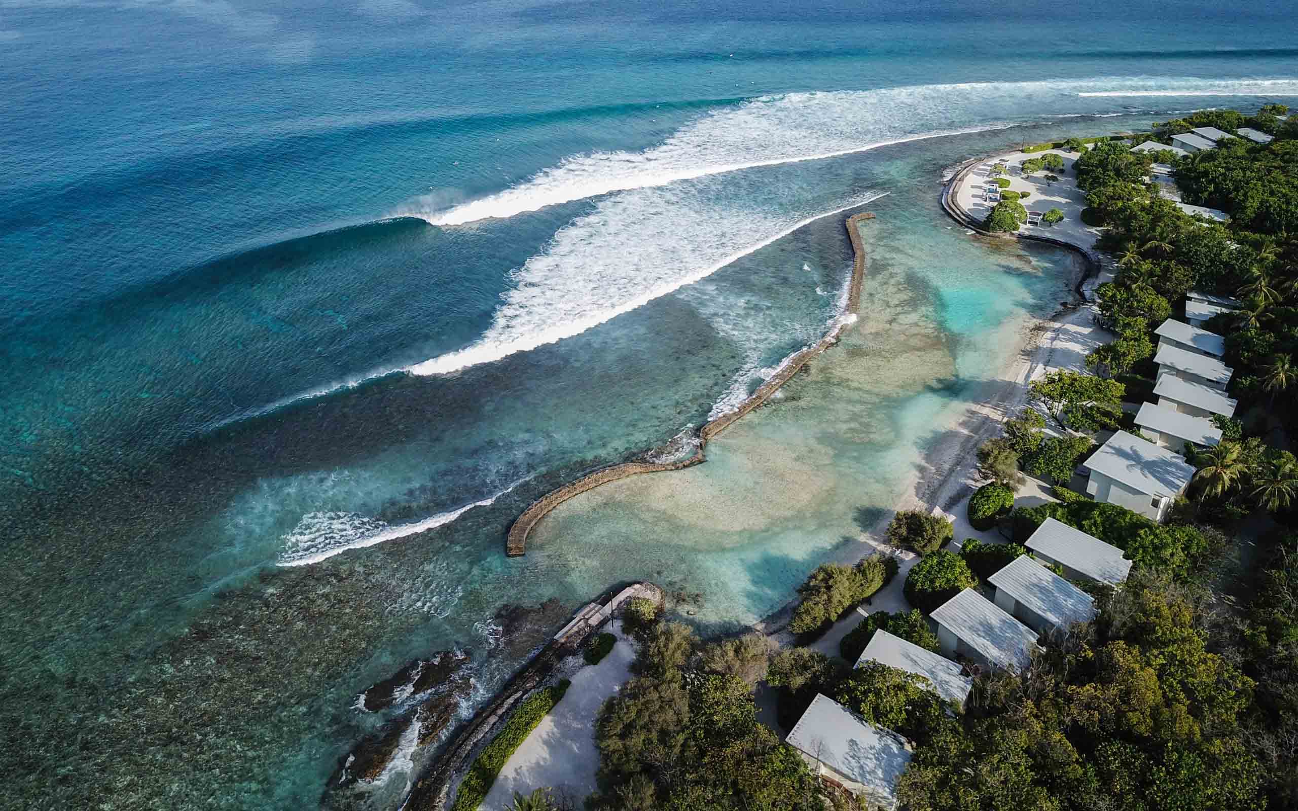 Surfing at Holiday Inn Kandooma Maldives